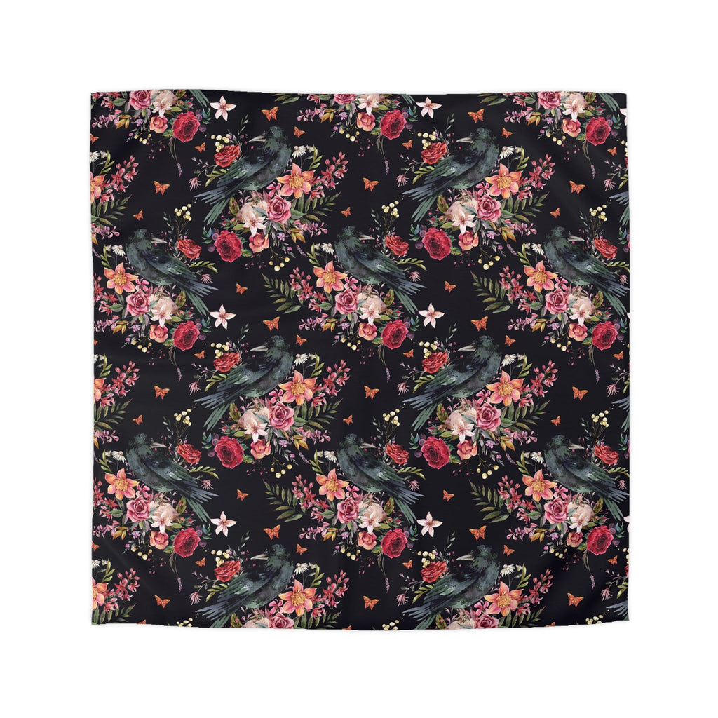 "The Raven of the Wood" Microfiber Duvet Cover