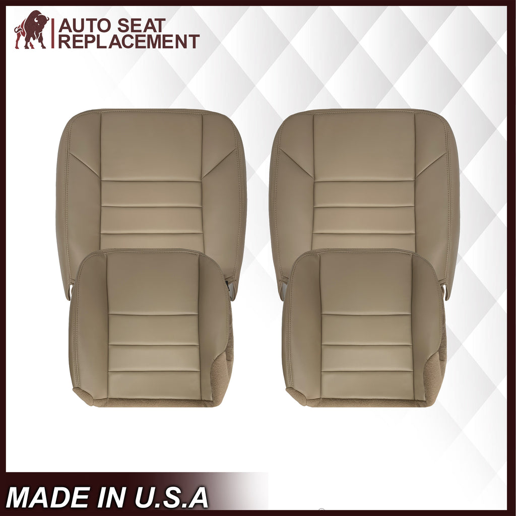 2002-2005 Ford Excursion Limited Second Row Seat Cover in Tan: Choose From Variations