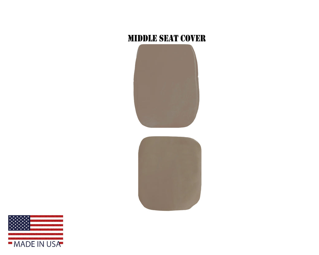 1997-1998 Ford F150 Lariat XLT Seat Cover in Prairie Tan: Choose Leather or Vinyl