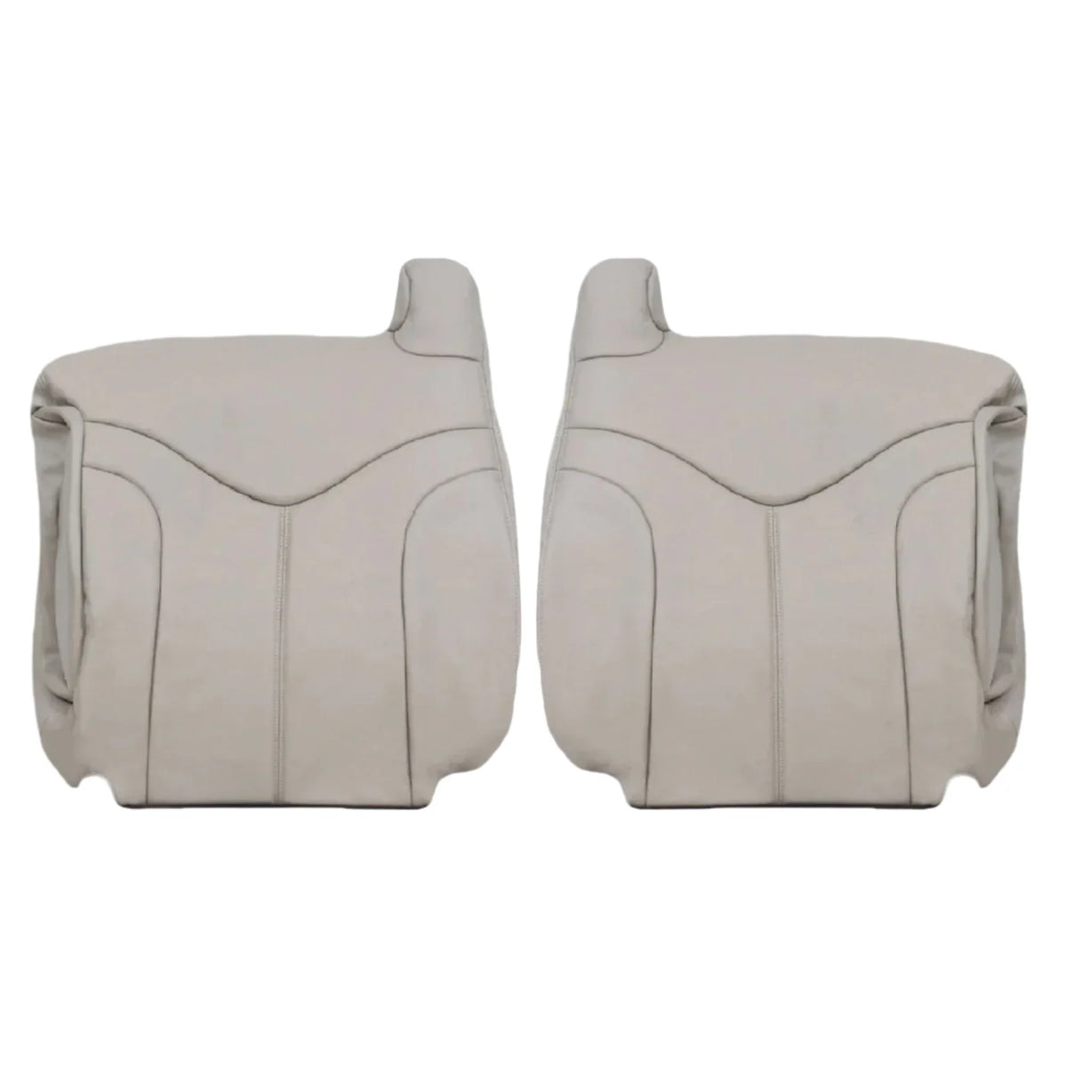 2000-2002 GMC Yukon XL 2nd Row Captain Seat 50/50 Seat Cover in Shale Tan: Choose From Variation