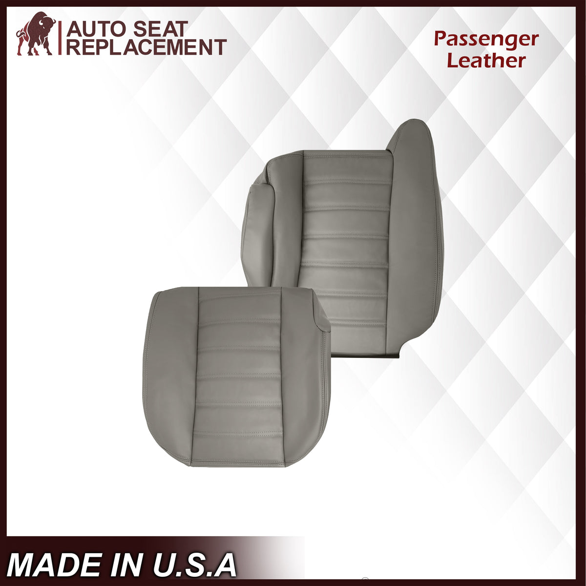 2003 2004 2005 2006 2007 Hummer H2 SUV SUT Adventure Gray Leather Or Vinyl Seat Cover