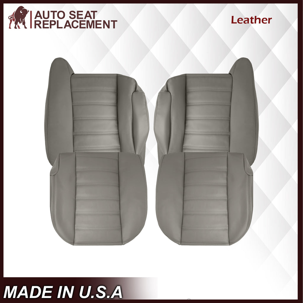 2003 2004 2005 2006 2007 Hummer H2 SUV SUT Adventure Gray Leather Or Vinyl Seat Cover