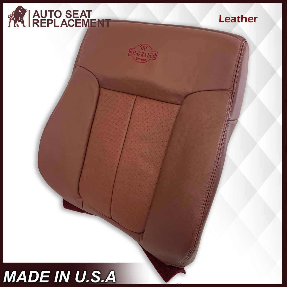 2011-2014 Ford F150 King Ranch Leather Seat Cover Replacement