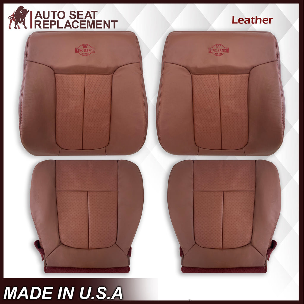 2011-2014 Ford F150 King Ranch Leather Seat Cover Replacement