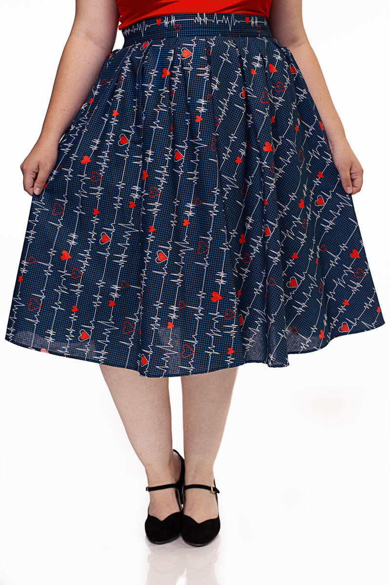Doris Skirt in Heartbreaker - Small only