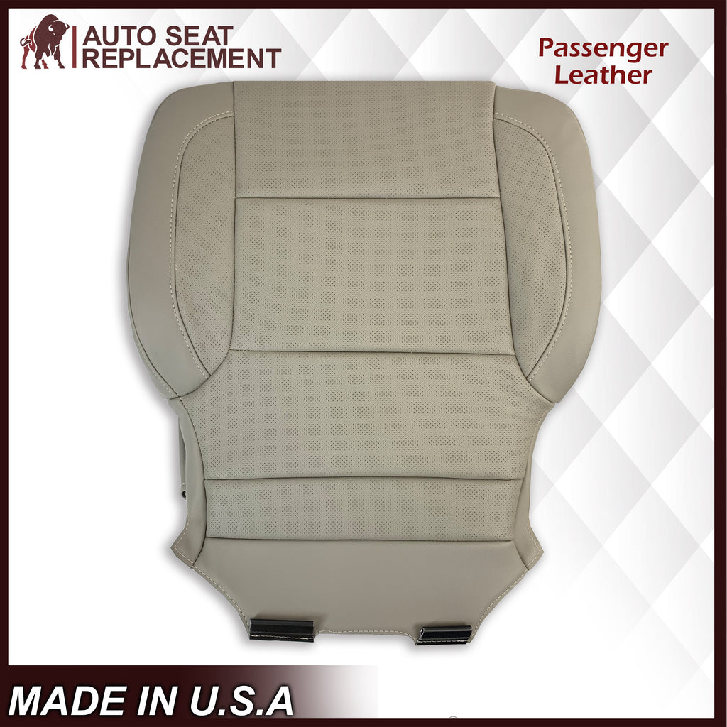 2014-2019 Chevy Silverado Tahoe Suburban & GMC Yukon PERFORATED Leather Seat Cover Replacement in Black, Gray, or Tan