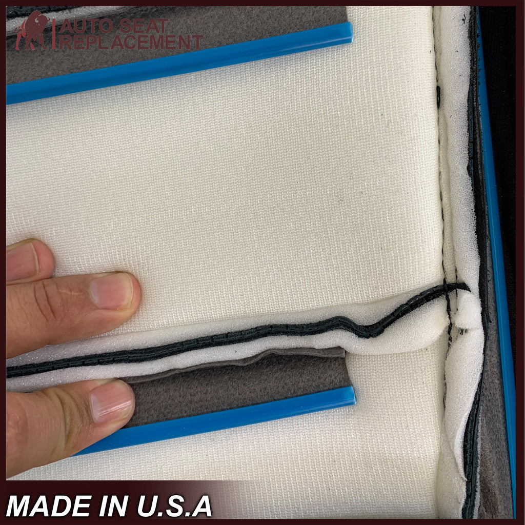 2005 - 2008 Acura TL Driver Or Passenger Seat Covers In Black: Choose Leather OR Synthetic Leather