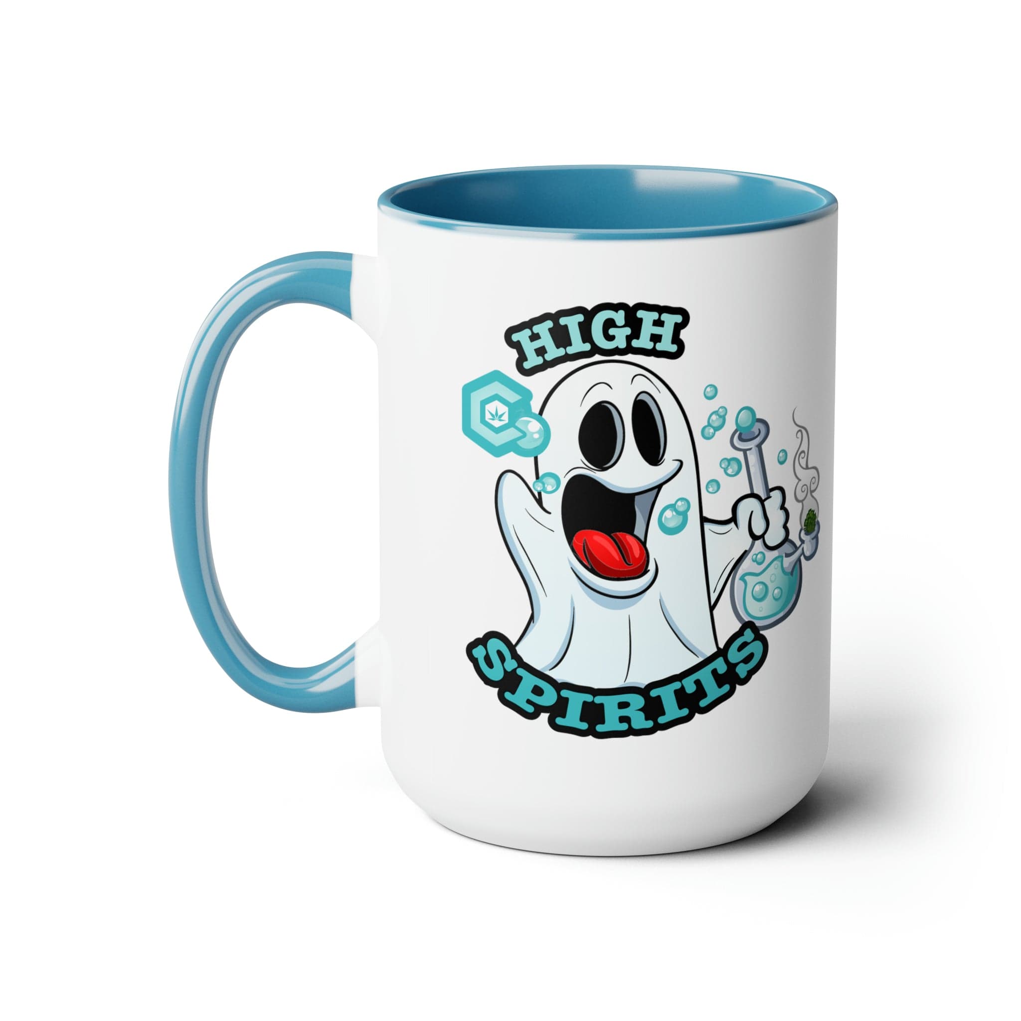 High Spirits Ghost with Bong 15oz Coffee Mug