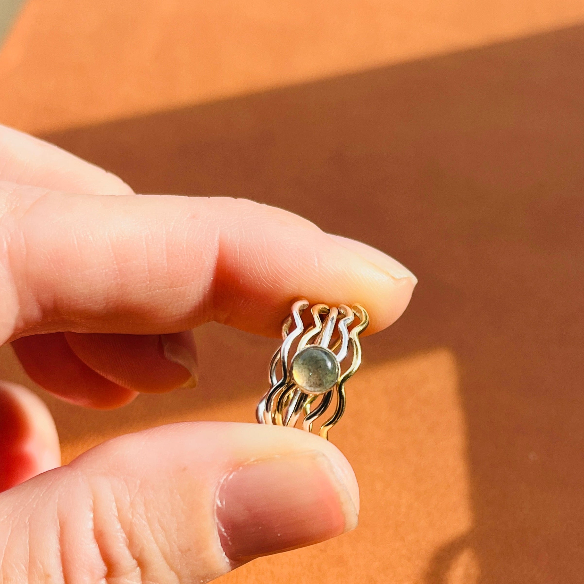 LABRADORITE WAVE SET