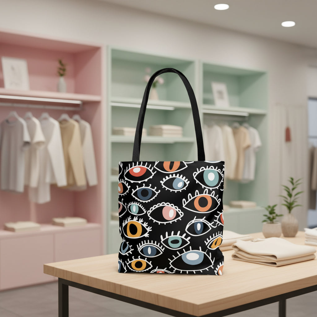 Egyptian Eye Beach Shopper Tote Bag Medium