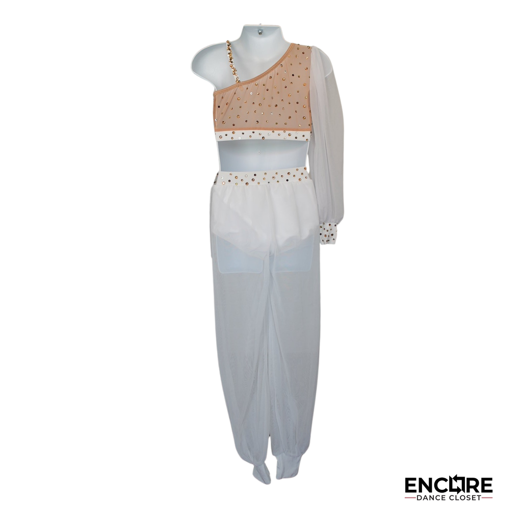Elegant White Lyrical Costume 2