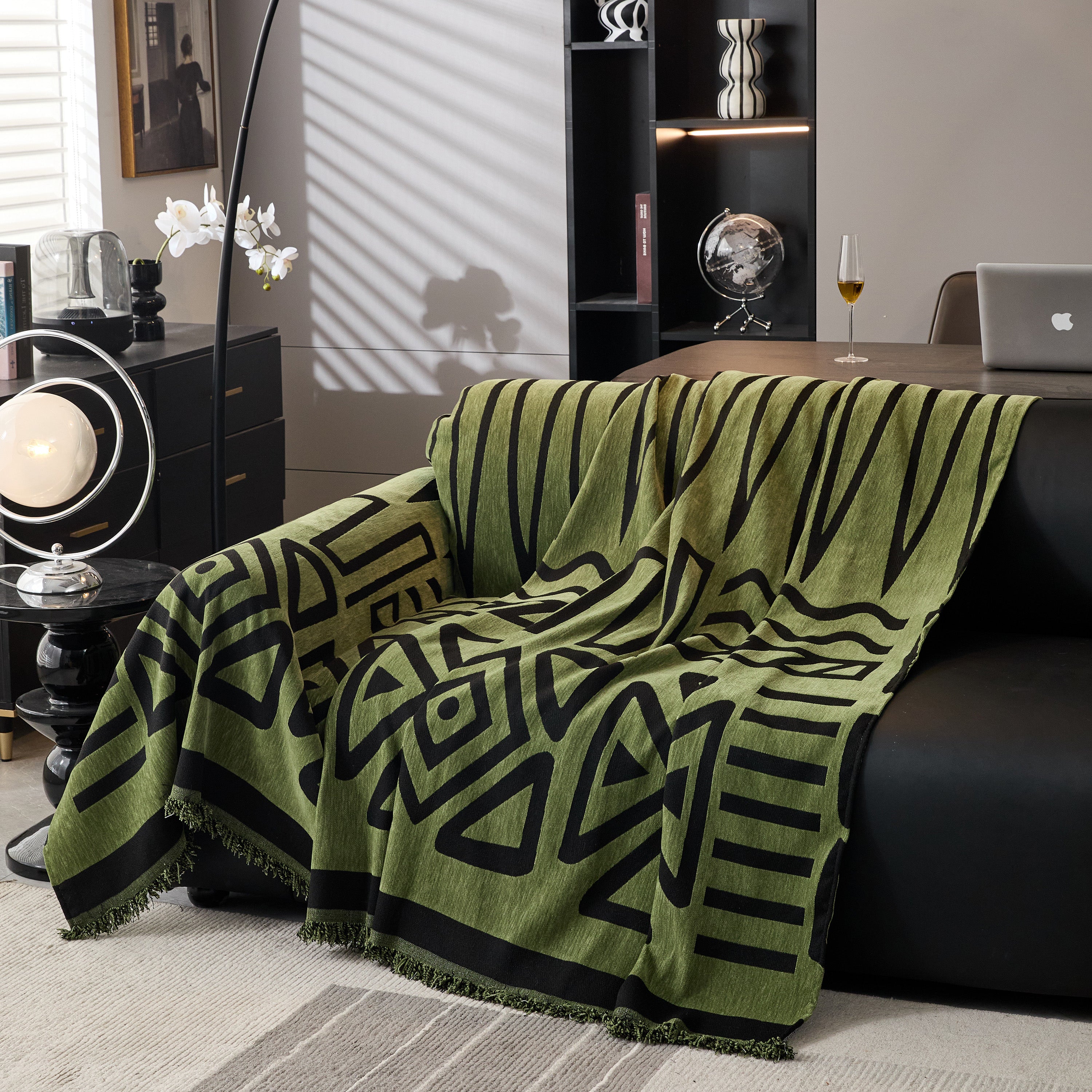 Boho Chenille Sofa Throw Covers Sectional Sofa Couch Cover Sofa Protector Covers