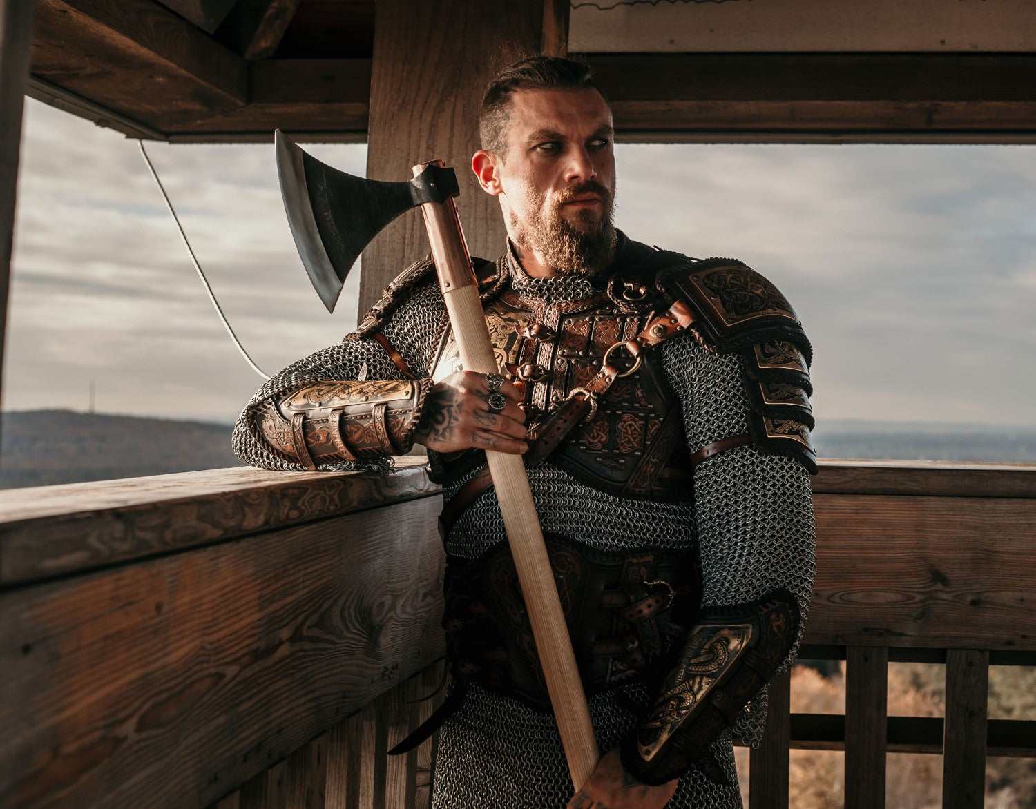 Viking Broad Axe – 5-Foot Long Axe Replica