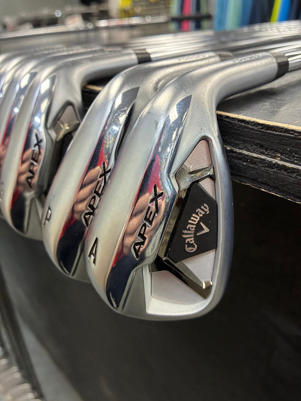 Callaway Apex 21 Iron Set Right Hand 5-8i, PW/AW Stiff Flex (Used)
