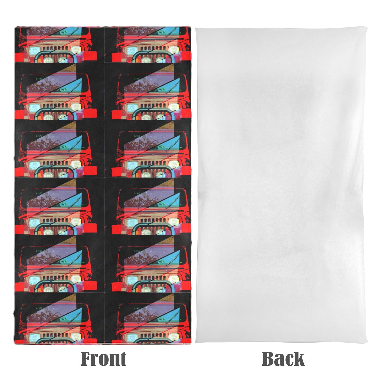 Buckle Up!  Four Wheel Drive Offroading Beach Towel 31.5"x 71"(Made In USA)