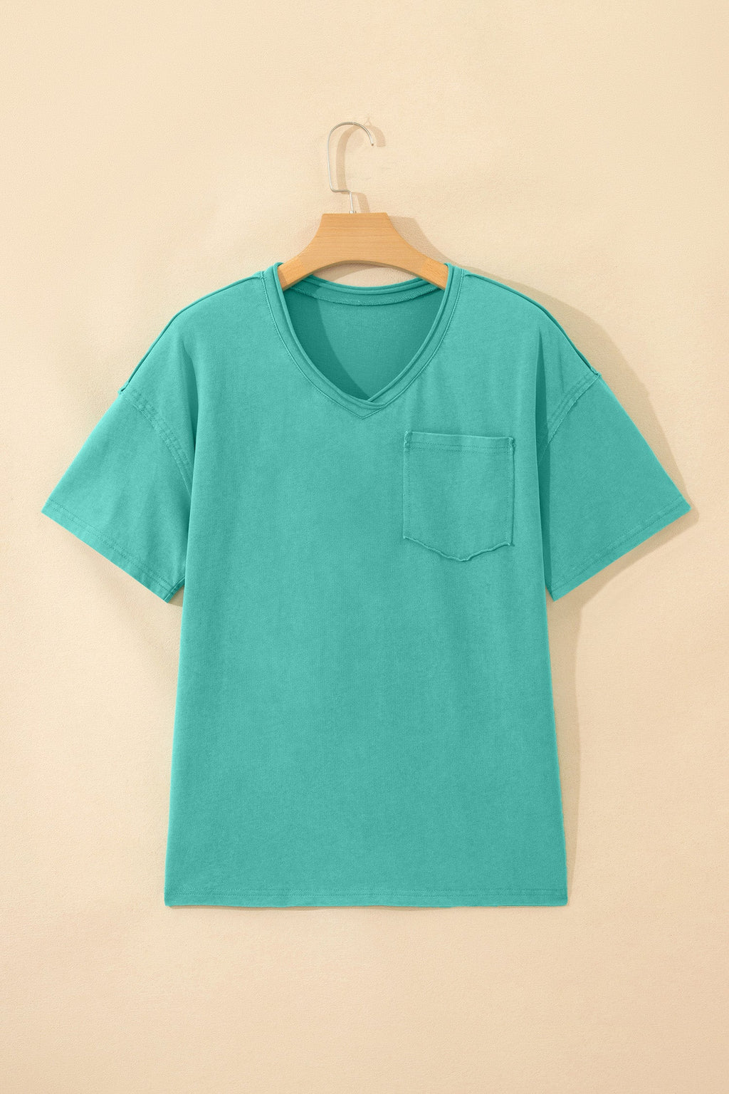 Solid Mineral Wash Short Sleeve T-Shirt