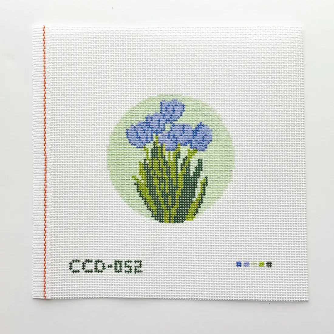 Cotswold Co Designs - Floral Needlepoint Canvas, Needlepoint Ornament Canvas