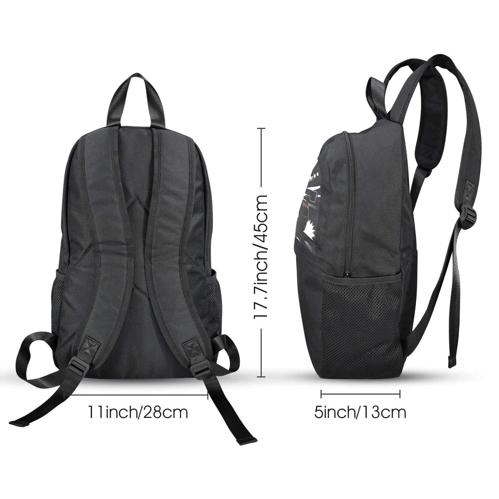Race Car Winner Boy's Casual School Backpack | Upper Part Printing
