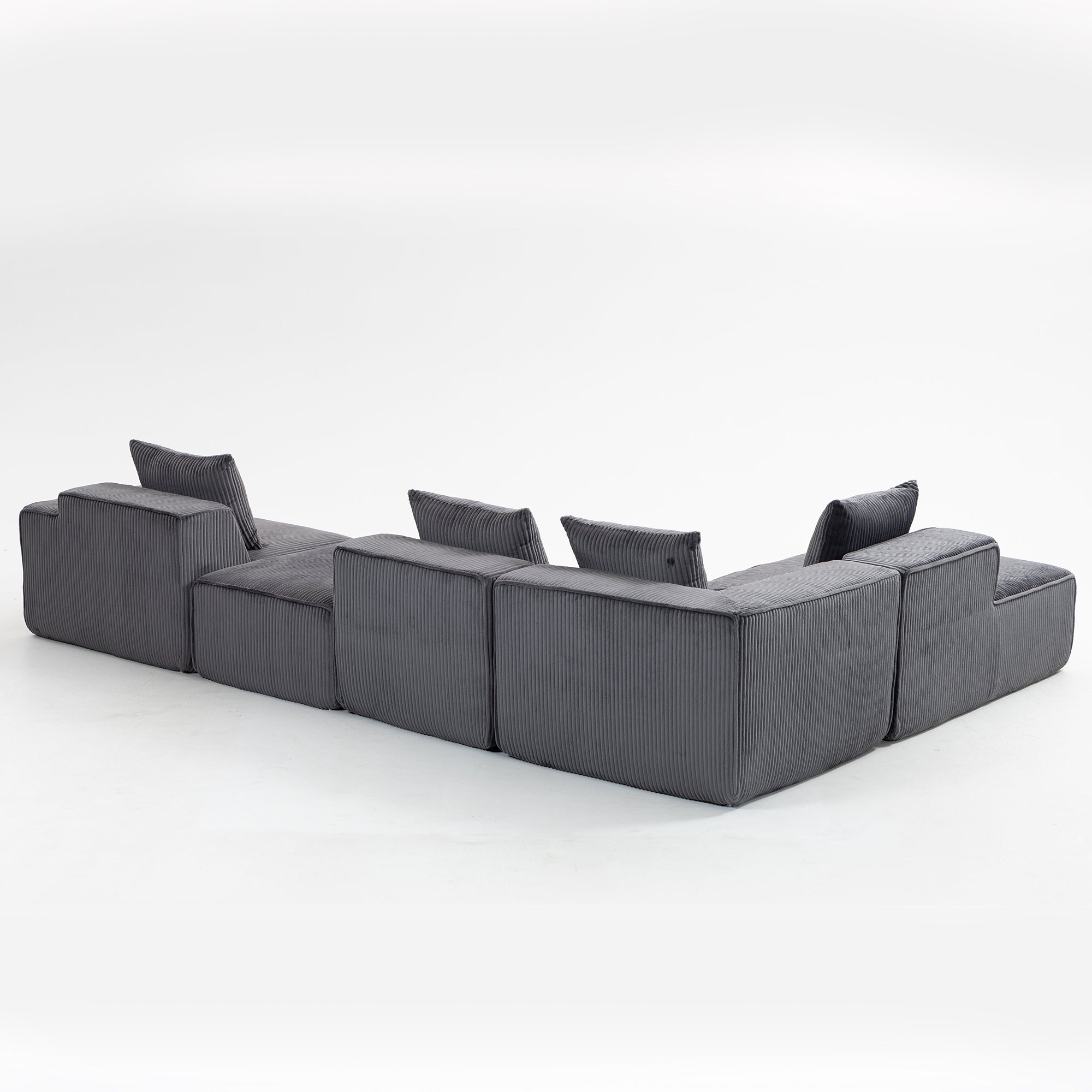 Multi person modular compression sofa that can be freely combined-33005-5