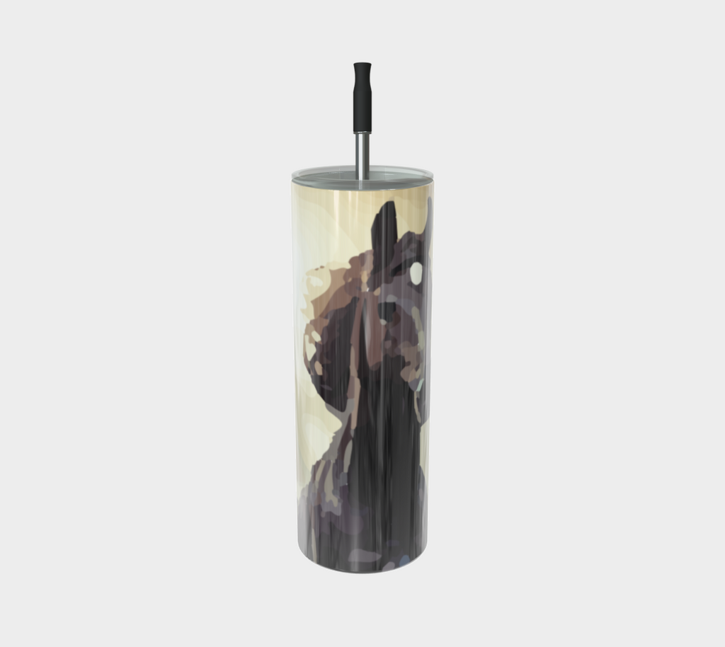 Wild Black Horse Stainless Steel 20 oz Tumbler