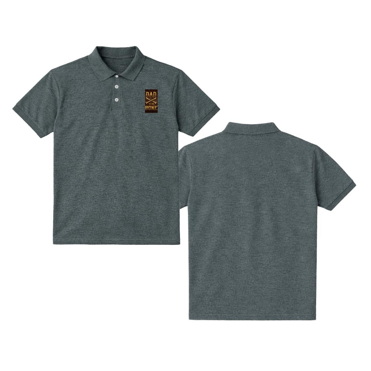 Dad to the Bone Adult Polo Jersey Shirt | Gildan 8800