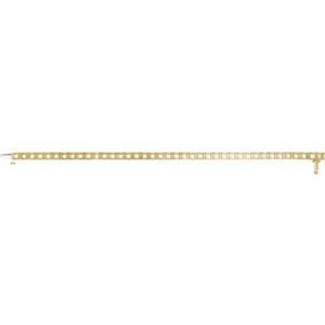 14K Yellow Gold 4.1 mm Round Line 7 1/4" Bracelet Mounting – image 2