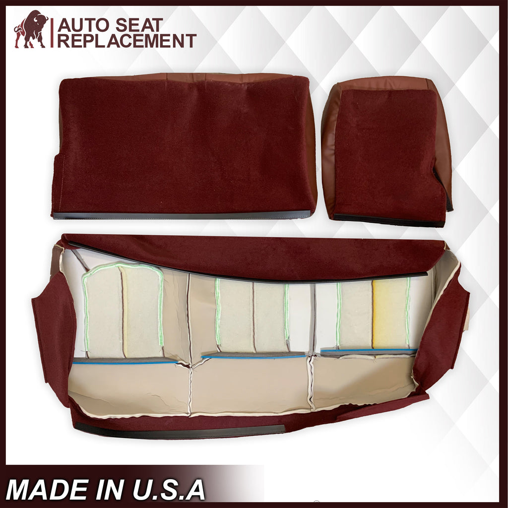 2009-2014 Ford F150 Second (2nd) Row  60/40 King Ranch Leather Replacement Seat Covers