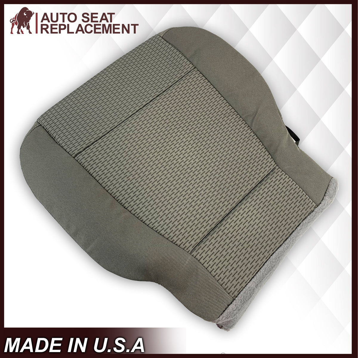 2015-2020 Ford F150 XLT GRAY Cloth Seat Cover Replacement