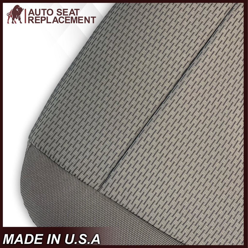 2015-2020 Ford F150 XLT GRAY Cloth Seat Cover Replacement