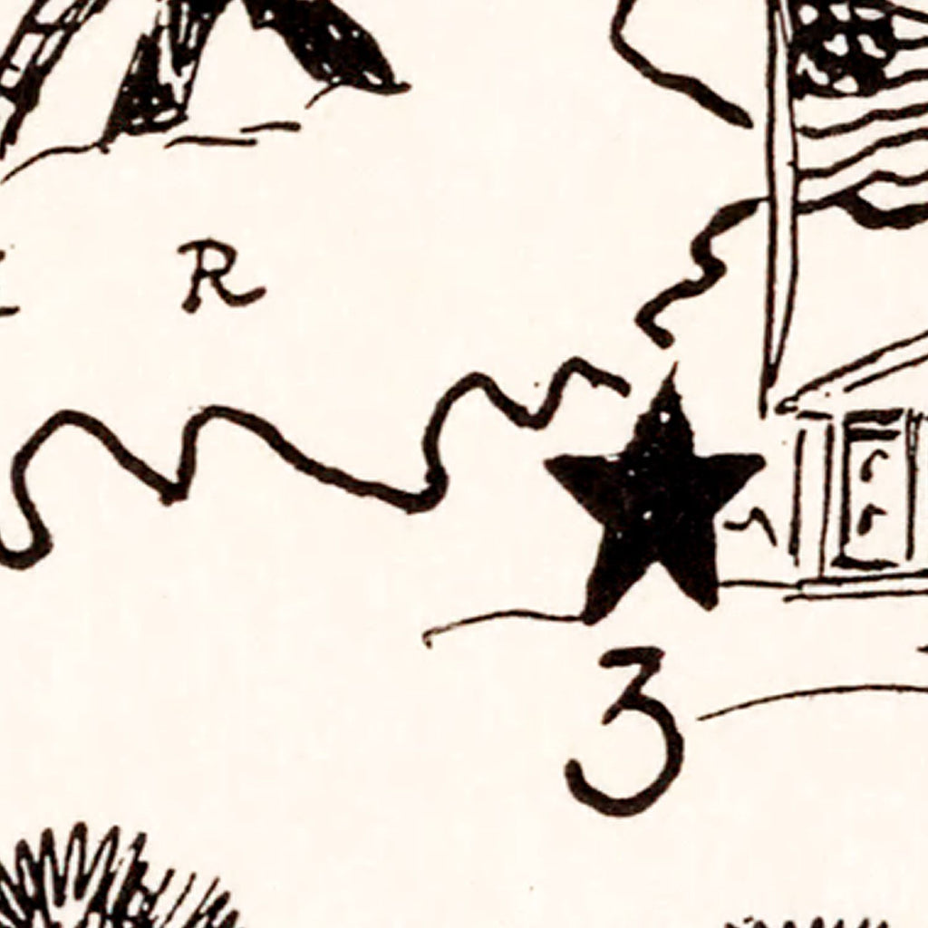 Vintage Map of Alabama 1931