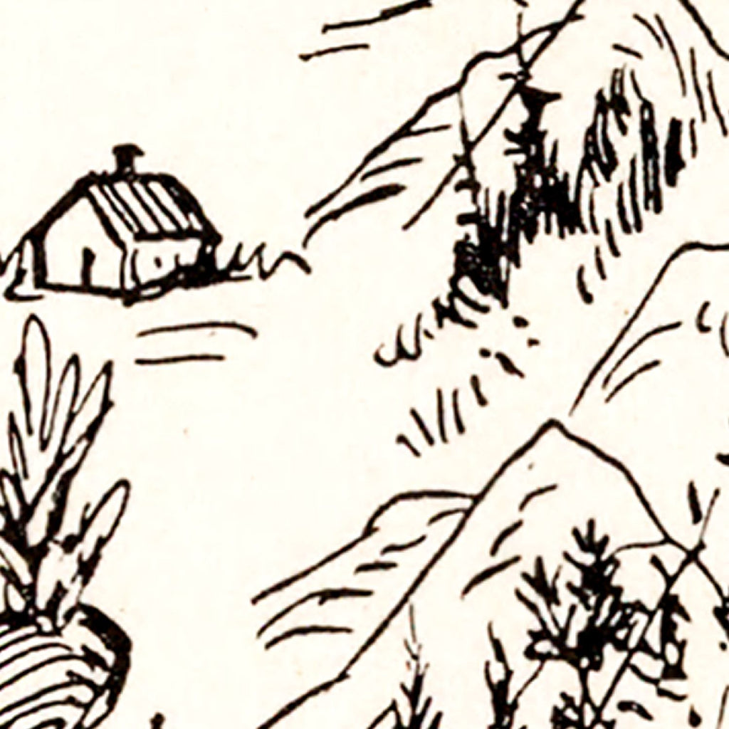 Vintage Map of Utah 1931