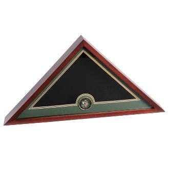 Army Flag Medallion Display Case,Flag Cases - 5' X 9.5'