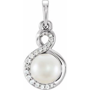 Accented Pearl Pendant