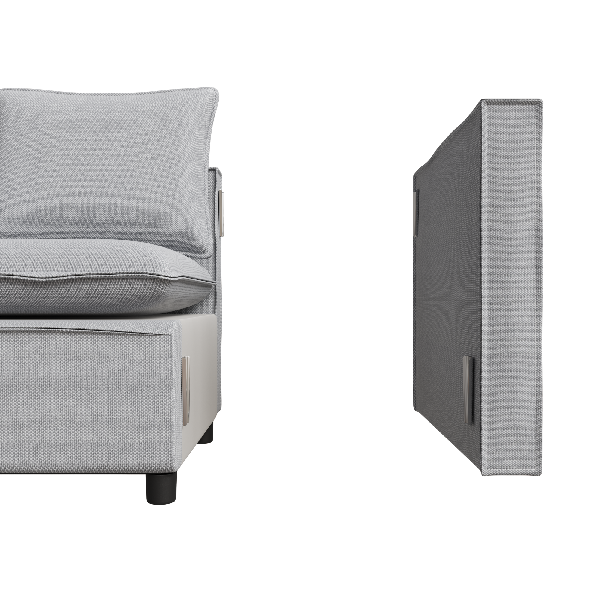 Decorative chair, comfortable gray single sofa chair, soft breathable seat cushion, soft cushion armchair, modern comfortable sofa chair in bedroom/corner/reading room