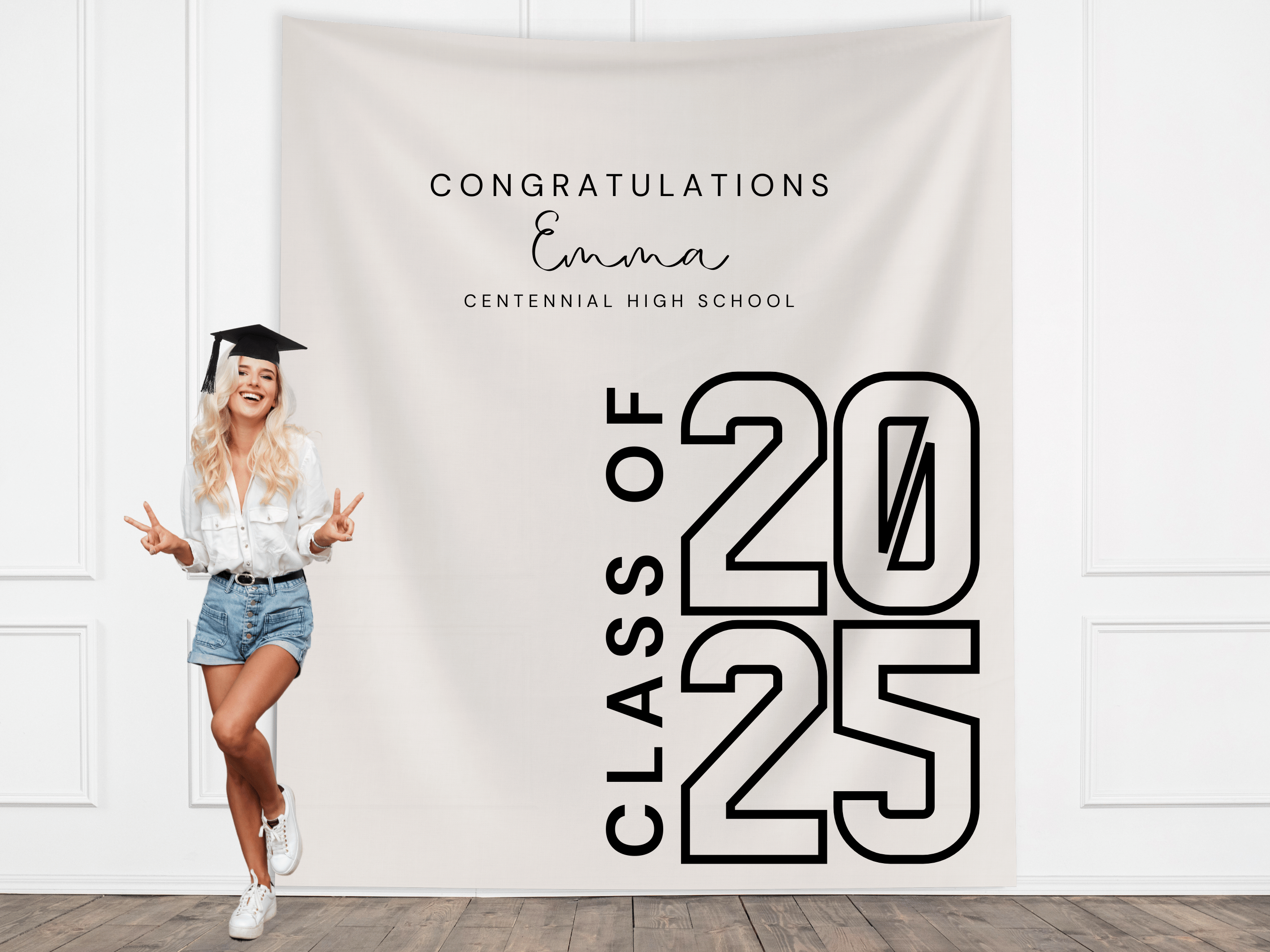 Class of 2025 Custom Graduation Banner