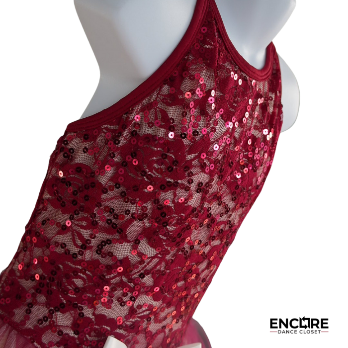 Crimson Rose Tutu