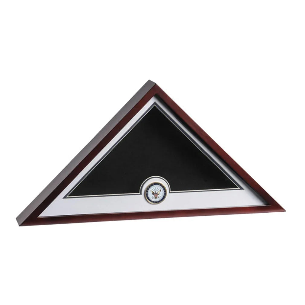 Medallion Flag Display Case, Memorial Flag Display case.