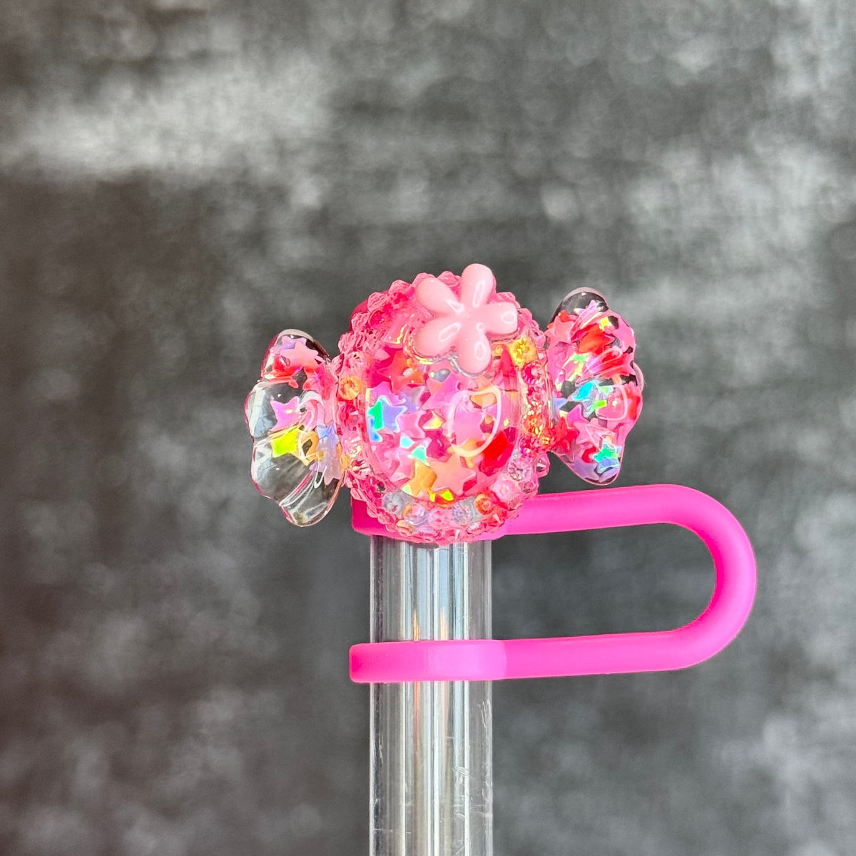 BLINGY TREATS Straw Topper