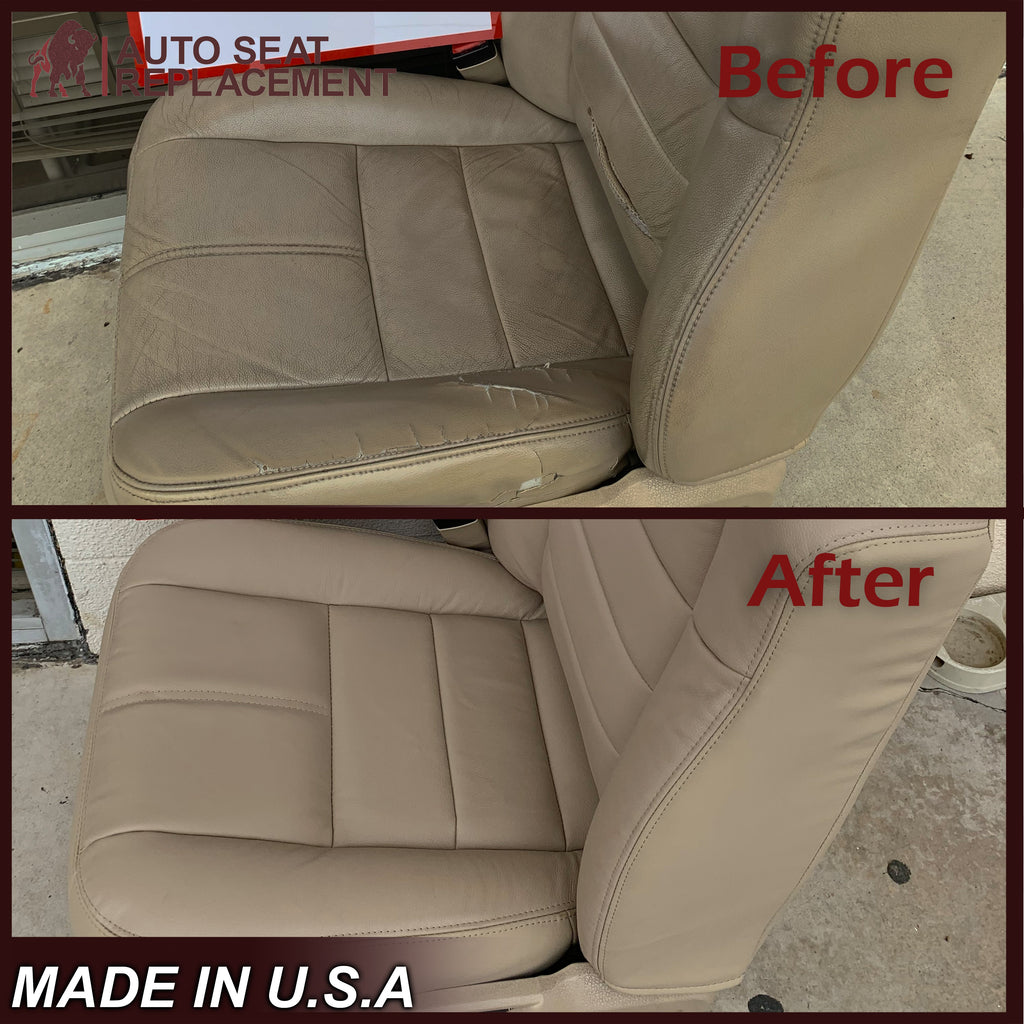 2008-2010 Ford F-250 F-350 F-450 F-550 Lariat Seat Cover in Camel Tan: Choose From Variants