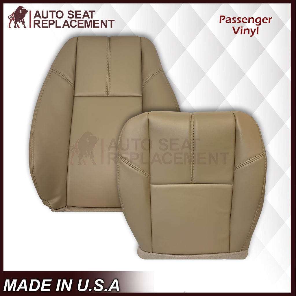 2007-2014 Chevy Tahoe/Suburban Seat Cover In Tan: Choose From Variation