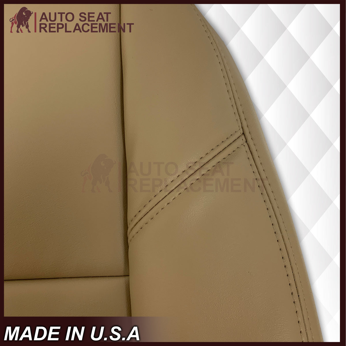 2007-2014 Chevy Tahoe/Suburban Seat Cover In Tan: Choose From Variation