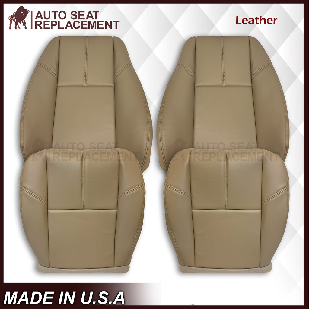 2007-2014 Chevy Tahoe/Suburban Seat Cover In Tan: Choose From Variation