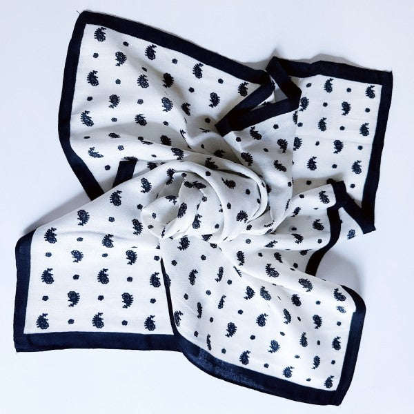 Textured Style Square Scarf – Versatile Accent for