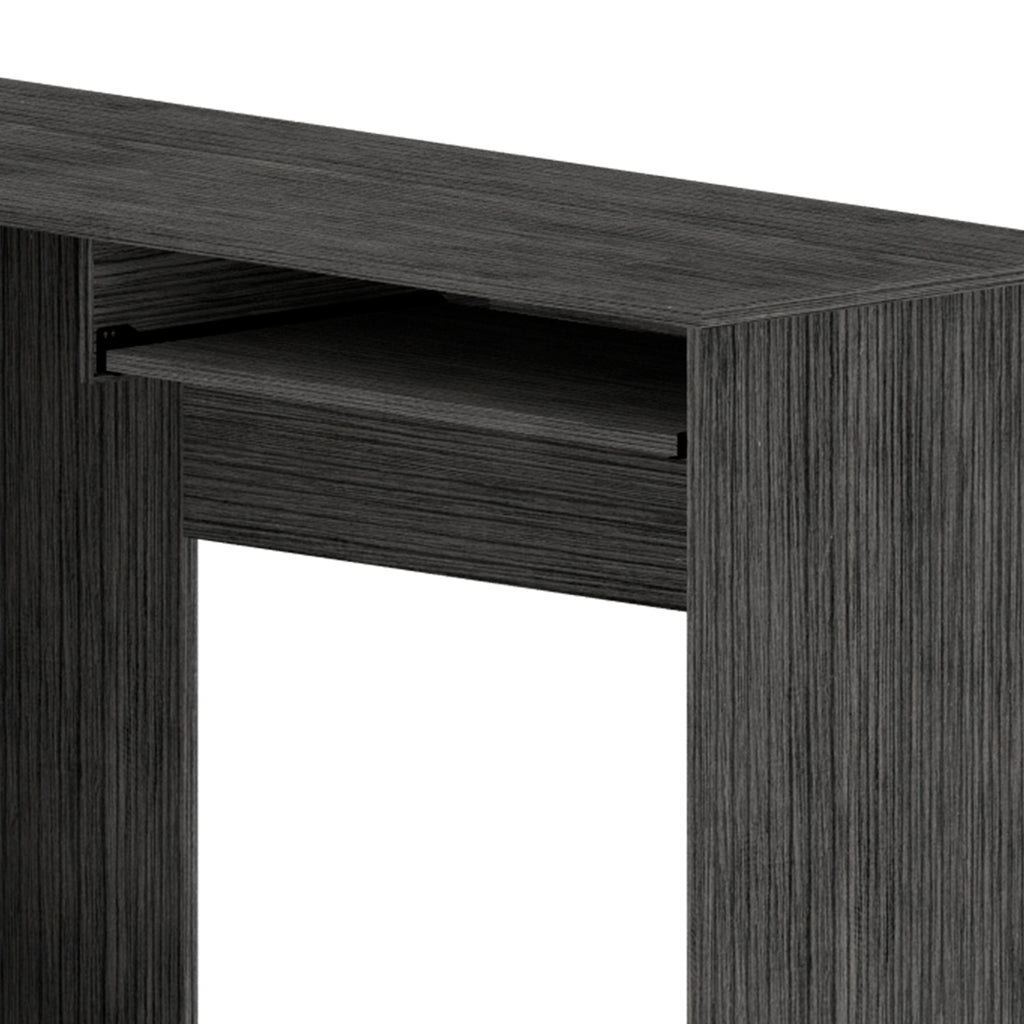 Raleigh L-Shaped Desk, Two Drawers, One Shelf, CPU Storage
