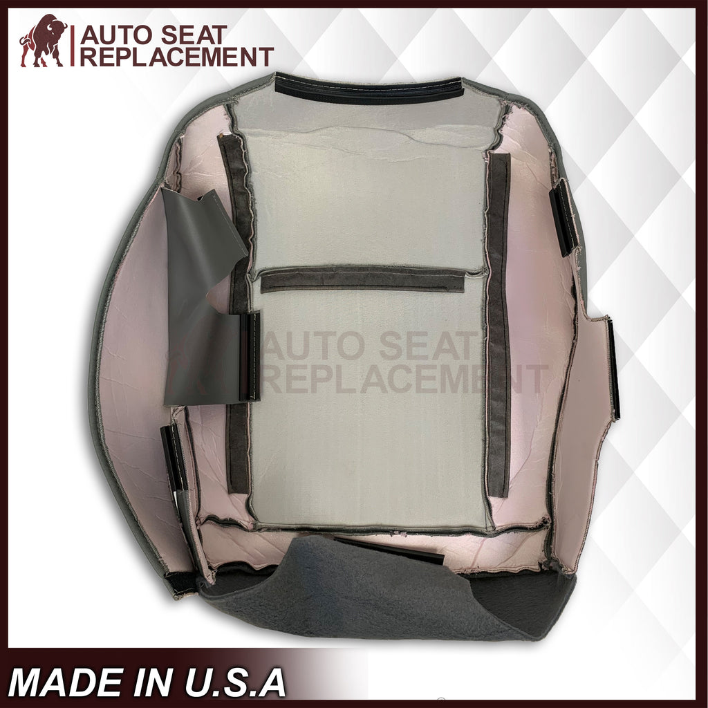 2009-2020 Ford Econoline E350 E450 E550 Gray Cloth Fabric Seat Cover & Cushion Foam