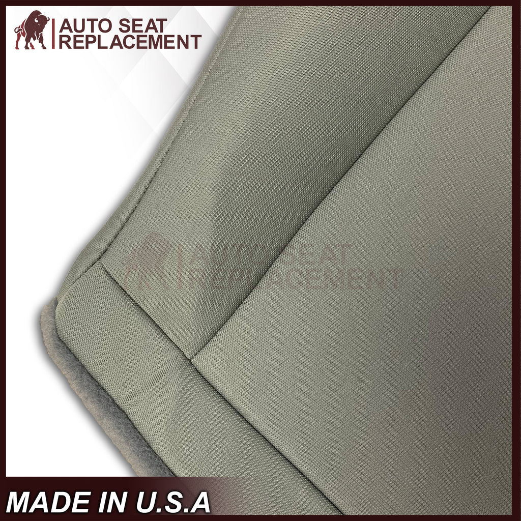 2009-2020 Ford Econoline E350 E450 E550 Gray Cloth Fabric Seat Cover & Cushion Foam