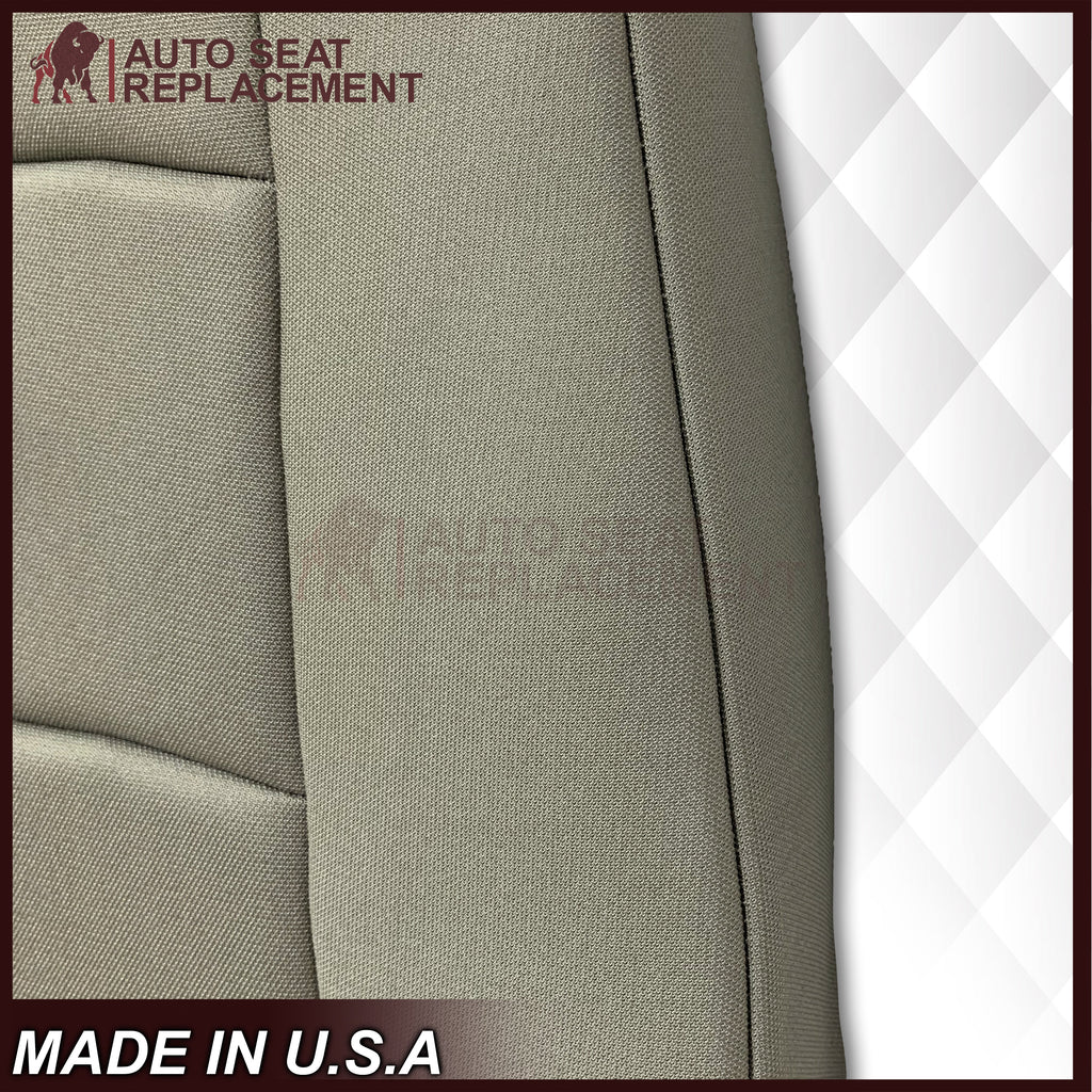 2009-2020 Ford Econoline E350 E450 E550 Gray Cloth Fabric Seat Cover & Cushion Foam