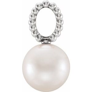 Beaded Pearl Pendant