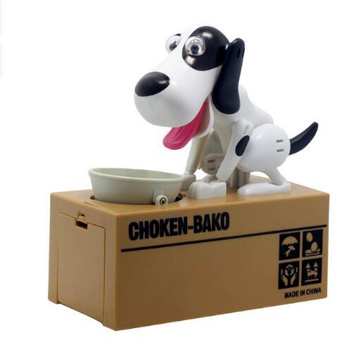 Robotic Dog Piggy Bank – Fun Coin-Eating Money Box