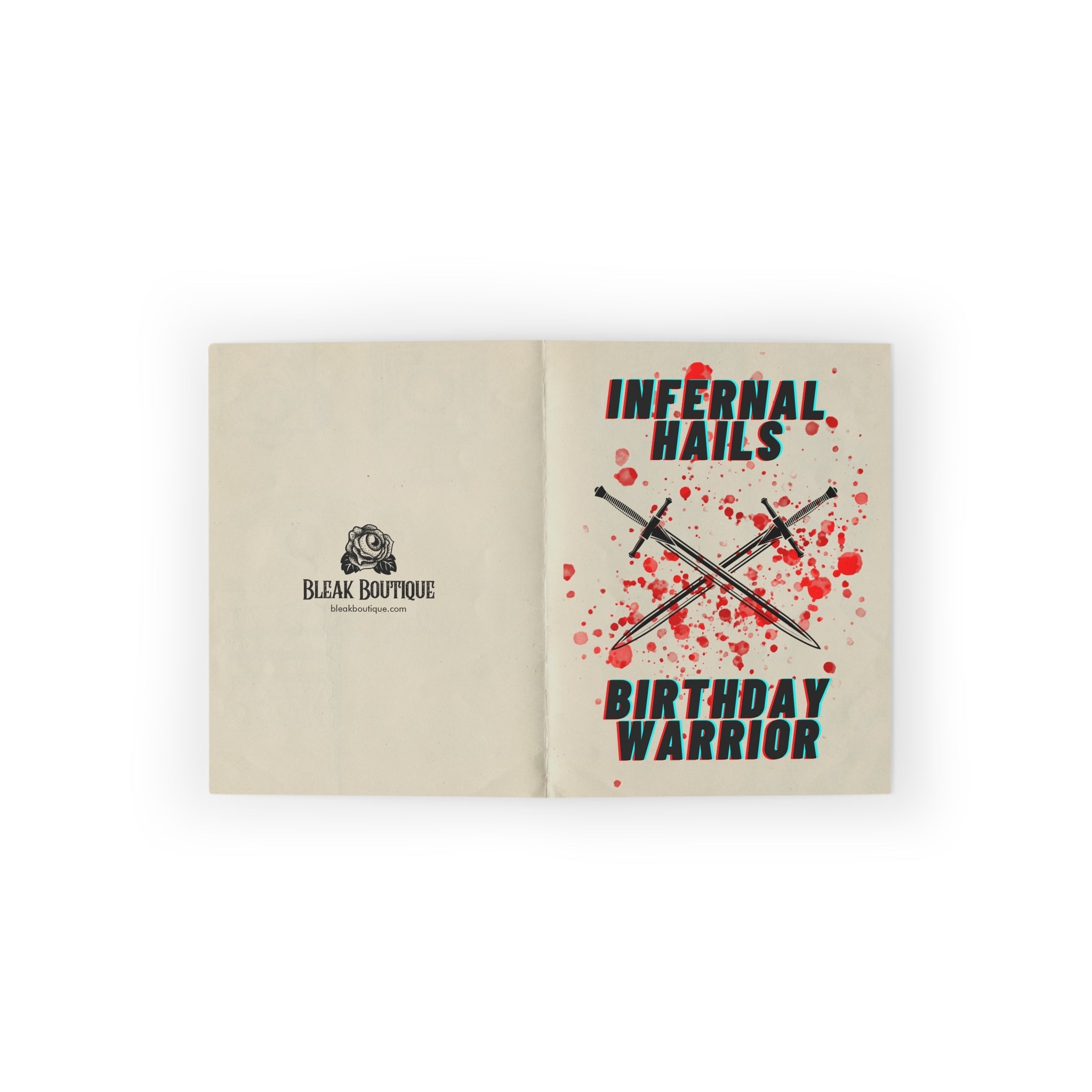 "Birthday Warrior" Funny Greeting Cards